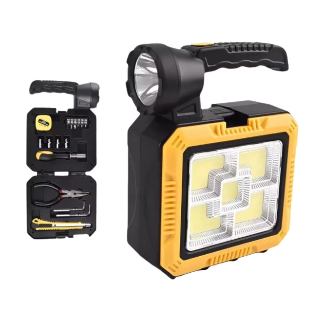 Linterna Solar Toolkit™️ Combina lo principal: luz solar + herramientas